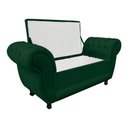 Ver imagem 3 de Recamier com Baú Grécia 195cm Suede Verde