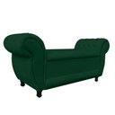Ver imagem 1 de Recamier com Baú Grécia 195cm Suede Verde