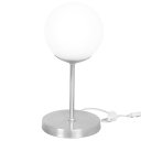 Ver imagem 2 de Kit 2 Luminárias de mesa abajur Orby Escovado