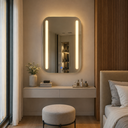 Ver imagem 1 de Espelho Retangular Touch 50x70cm Iluminado Luz LED: 3000k