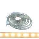 Ver imagem 2 de Fita Led 5050 Branco Quente 5 Metros 14w/m Com Conector 127v