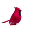 Pássaro Cardeal Vermelho 12cm - 2