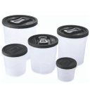 Ver imagem 1 de Conjunto porta mantimentos Clic rosca 5 peças Plasutil ref.13911