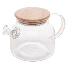 Chaleira com Tampa de Bambu 1 Litro - Resistente a Calor - 2