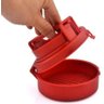 Forma Modelador para Hambúrguer Gourmet Recheado Plástico - 4