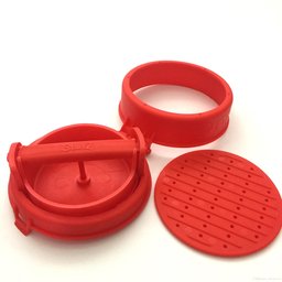 Forma Modelador para Hambúrguer Gourmet Recheado Plástico - 3