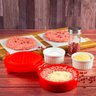 Forma Modelador para Hambúrguer Gourmet Recheado Plástico - 8
