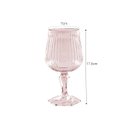 Ver imagem 4 de Jogo 06 Taças Rosa Cristal 350ml Diamond - Uz