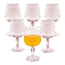Ver imagem 1 de Jogo 06 Taças Rosa Cristal 350ml Diamond - Uz