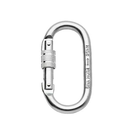 MOSQUETAO OVAL 25KN CLASSE B DG 1001 DEGOMASTER