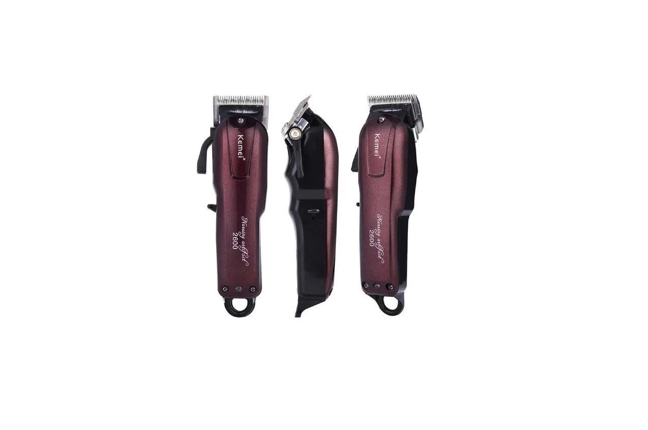 Máquina de Cortar Cabelo Profissional Kemei 2600 sem Fio - 2