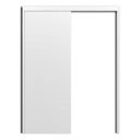 Ver imagem 1 de Porta Pronta para Drywall G-Door Standard Germano Madeira Branca 820Mm x 2110Mm x 11Mm