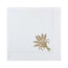 Guardanapo Linho Ponto Ajour Bordado Trigo - 50 x 50 cm - 1