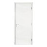 Porta Pronta para Alvenaria Eucatex Madeira Bat Regulavel Primer Lisa 920Mm x 2100Mm x 35Mm - 1