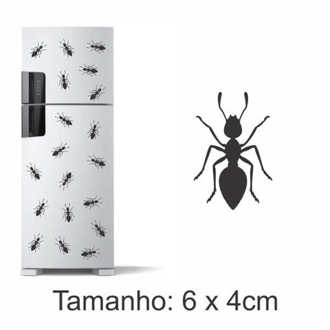 Kit com 60 Adesivos Formigão