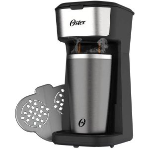 Cafeteira Oster 2Day Inox 2 em 1 com Copo Térmico - OCAF200 – 110 Volts