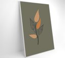 Ver imagem 4 de Quadro Abstrato Flores 3 - 80x120 Cm - Tecido Canvas