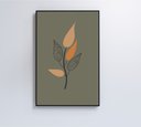 Ver imagem 6 de Quadro Abstrato Flores 3 - 80x120 Cm - Tecido Canvas