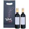 Kit 10 Embalagem Sacolas de Presente para 2 Vinhos Wine Not - 3
