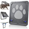 Porta De Passagem Gato Cachorro Portinha Magnetica Acesso Pet Animais Anti Mordida Casa Petshop - 1