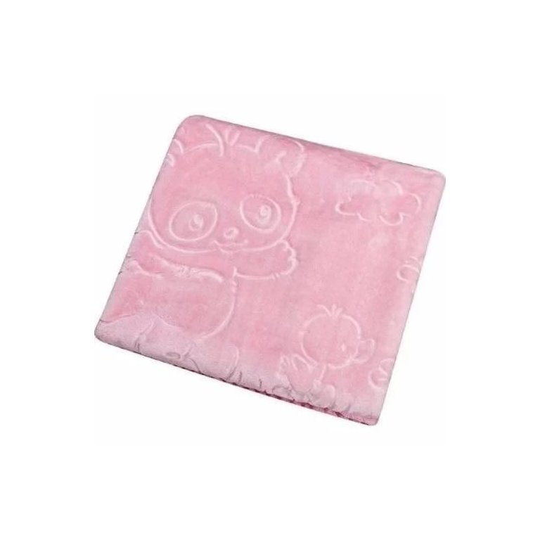 Cobertor Infantil Relevo Touch Texture Rosa Jolitex