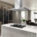 Ver imagem 3 de Coifa de Ilha Retangular Nardelli com Função Depurador e Exaustor 3 Velocidades 75cm 240w Inox 220