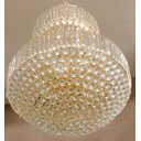 Ver imagem 2 de Lustre de Cristal Legítimo K9 Gold Imperial (13818/1000-gd) Pé Direito Alto