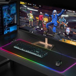 Mouse Pad Gamer LED Rgb 7 Cores C/USB Extra Grande 80x30cm Zsbd001 - 4