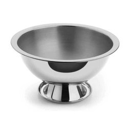 Champanheira Grande Inox 12,2 Litros com Pedestal Coletor de Água Separador Removível para 5 - 6