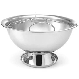 Champanheira Grande Inox 12,2 Litros com Pedestal Coletor de Água Separador Removível para 5 - 3