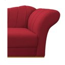 Ver imagem 6 de Recamier Vanessa 1,85M Lado Esquerdo Suede Vermelho - Doce Sonho Móveis