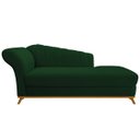 Ver imagem 2 de Recamier Vanessa 1,85M Lado Direito Suede Verde - Doce Sonho Móveis