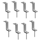 Ver imagem 1 de Estrutura Suporte Z Fixador Placa Painel Solar Alumínio e Inox Para Telha Metálica Ondulada | Perfil