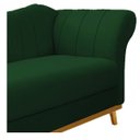 Ver imagem 5 de Recamier Vanessa 1,85M Lado Esquerdo Suede Verde - Doce Sonho Móveis