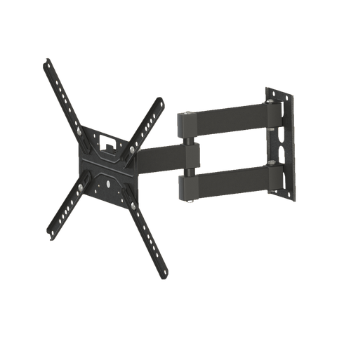 Suporte Triarticulado com Inclinação Tv de 14" a 55" Preto Multivisão Suporte Tri Articulado com Inc