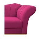Ver imagem 6 de Recamier Vanessa 1,60M Lado Esquerdo Suede Pink - Doce Sonho Móveis