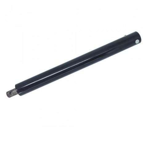 Extensão 40cm Em Ferro Com Pino Trava e Encaixe de 20mm Para Perfurador de Solo Vulcan e Branco