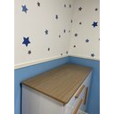 Ver imagem 5 de Rodapé Autocolante Moldura Eva Roda Meio Flexível 7cm 6 Mts