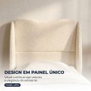 Ver imagem 2 de Cabeceira Cama Box Solteiro 90 cm Vivace Bouclê B05 - D'Rossi