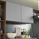 Ver imagem 7 de Armário de Cozinha Compacta 180cm Rustic/Cinza Easy Madesa