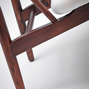 Ver imagem 5 de Poltrona Easy Chair Base Tabaco em Couro Ecológico e Natural ou Tecido Várias Cores - Artesian
