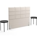 Ver imagem 7 de Cabeceira Cama Box Queen 160 cm Roma W01 Linho Cru - Lyam Decor