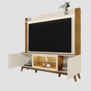 Ver imagem 3 de Estante Home Maceió Off White/canela