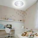 Ver imagem 2 de Luminária Plafon Redondo Peq 30cm Borboleta Rosa - 1306 Peq Rs