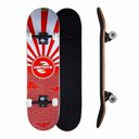 Ver imagem 2 de Skate Infantil Profissional - Bandeira - Vermelho e Branco - Unitoys