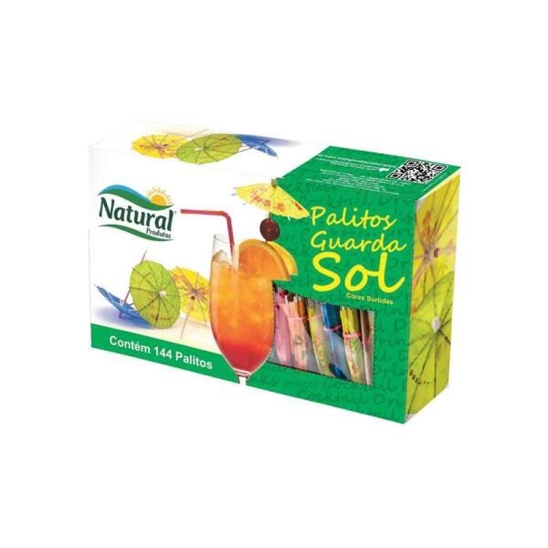Palito Guarda-Sol Decoração Enfeite de Drink Caixa com 1000 - 1