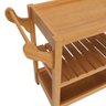 Carrinho de Churrasco Multiuso Server C/ Rodízios Madeira:nature - 8