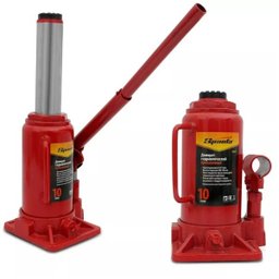 Mini Macaco Hidráulico Tipo Garrafa 10 Toneladas 38Cm Altura - 3