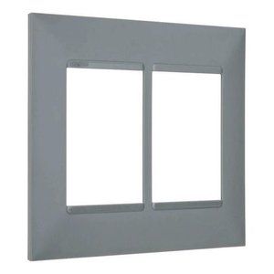 Placa 3 3 Posto 4x4 Cinza 618516cz Pial Plus +