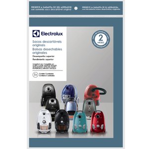 Kit 3 Sacos de aspirador de pó Electrolux
